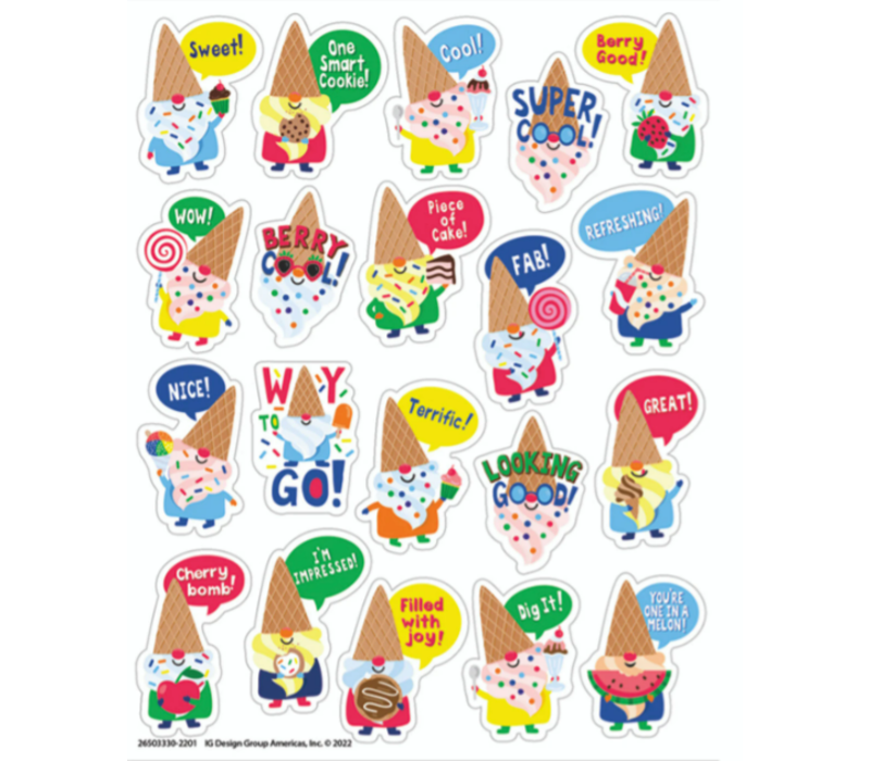 Scented Stickers - Dessert Gnomes (D)*