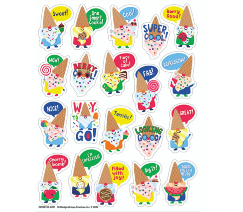 Scented Stickers - Dessert Gnomes