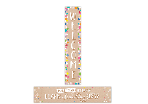 Creative Teaching Press Krafty Pop Welcome Banner