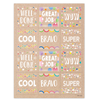 Krafty Pop Colorful Kraft Reward Stickers*
