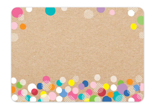 Creative Teaching Press Krafty Pop Colorful Kraft Bubbles Labels