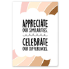 Appreciate our Similarities....Poster