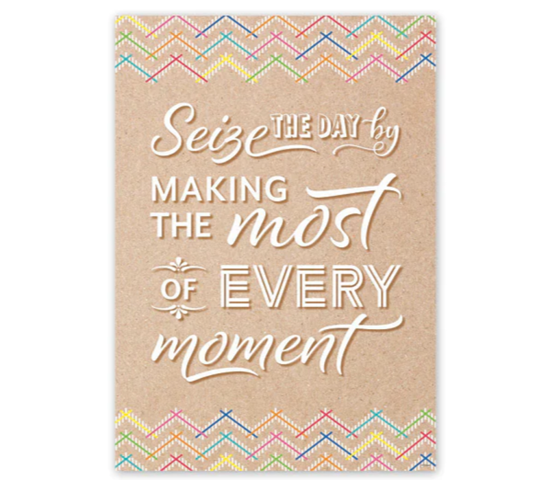 Krafty Pop - Seize the Day Inspire U Poster*