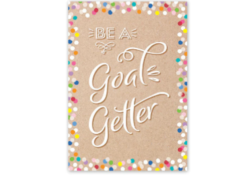 Creative Teaching Press Krafty Pop - Be A Goal Getter  Inspire U Poster