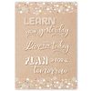 Creative Teaching Press Krafty Pop - Learn from Yesterday  Inspire U Poster*