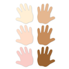 Creative Teaching Press Multicultural Hands 6" Designer Cut-Outs*