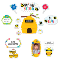 Birthday Bees Mini Bulletin Board Set