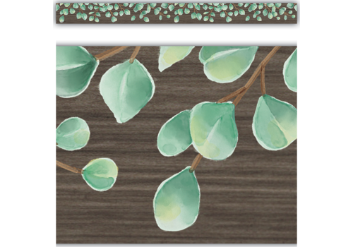 Teacher Created Resources Eucalyptus Straight Border Trim