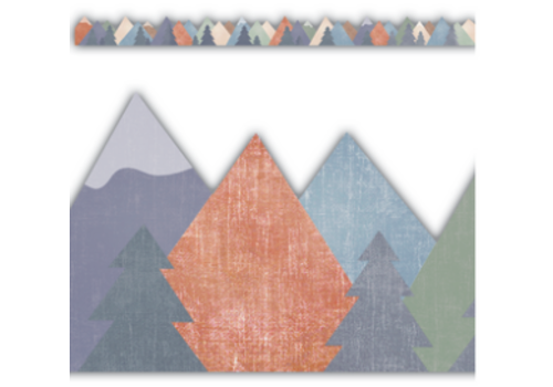 Teacher Created Resources Moving Mountains Border Trim