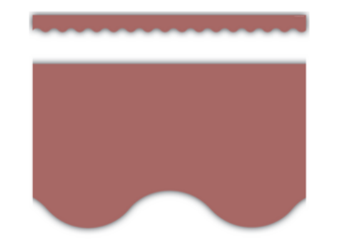 Teacher Created Resources Deep Rose Border Trim*