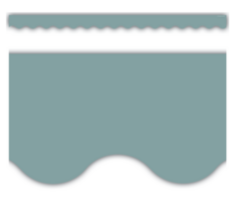 Stone Blue Border Trim (D)