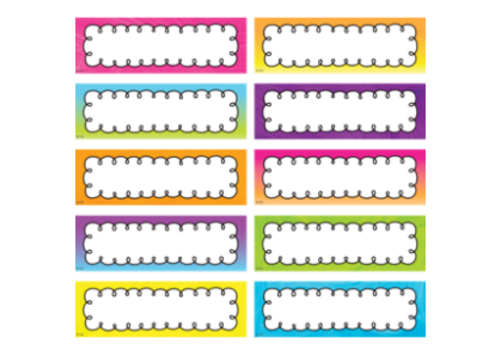 Teacher Created Resources Brights 4Ever Magnetic  Labels