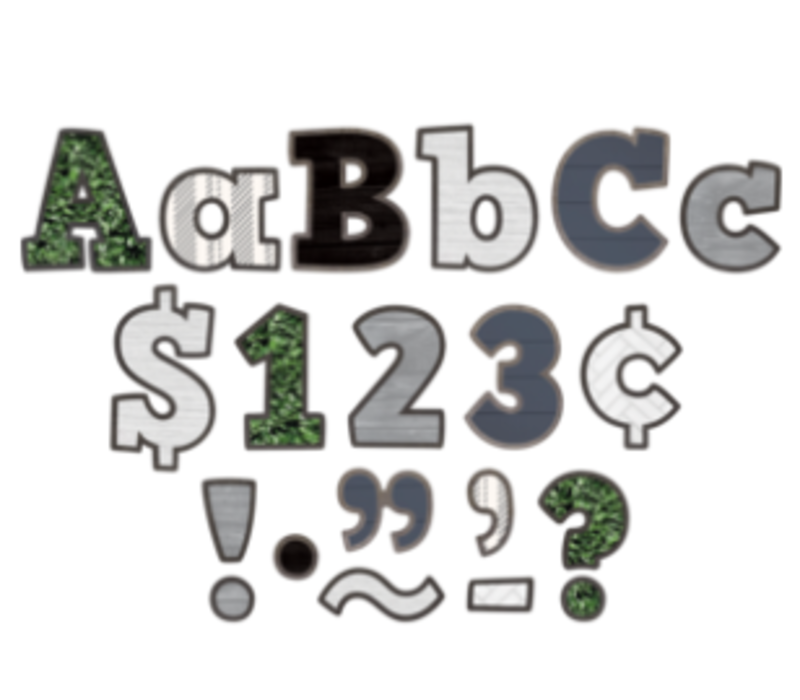 Modern Farmhouse  Bold Block 4" Letters Combo Pack*