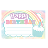 Teacher Created Resources Pastel Pop  Happy Birthday Awards