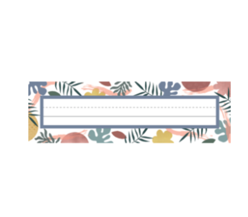 Wonderfully Wild Flat Name Plates*