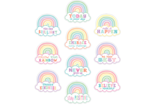 Teacher Created Resources Pastel Pop Positive Sayings Accents