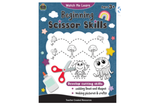 Teacher Created Resources Watch Me Learn Beginning Scissors Skills