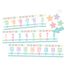 Pastel Pop Number Line (-20 to 120) Bulletin Board