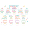 Teacher Created Resources Pastel  Pop Positive Classroom Jobs  Mini Bulletin Board Set