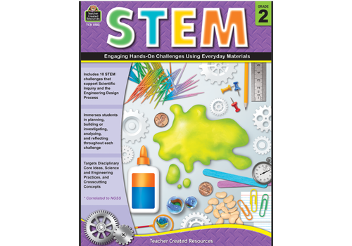 Teacher Created Resources STEM: Engaging Hands-On Challenges Using Everyday Materials Grade 2