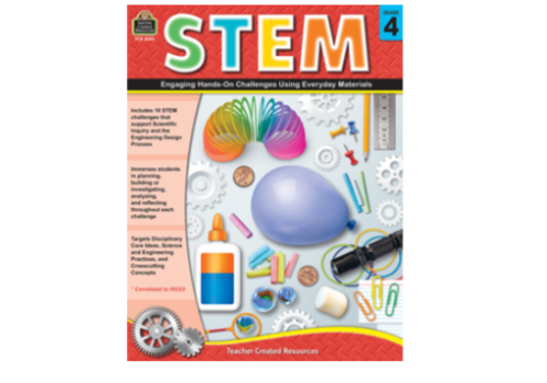 Teacher Created Resources STEM: Engaging Hands-On Challenges Using Everyday Materials Grade 4