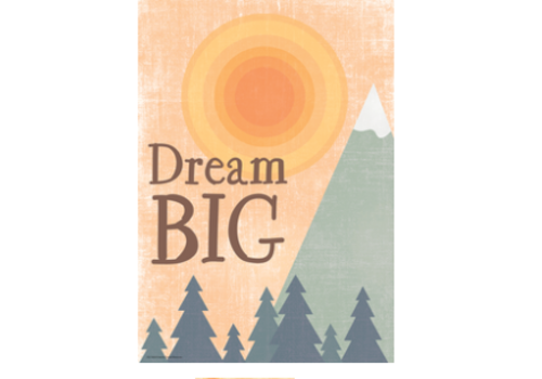 Teacher Created Resources Dream Big Positive  Poster* Teacher Created Resources Dream Big Positive  Poster*