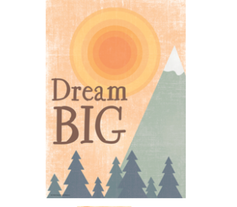Dream Big Positive  Poster*