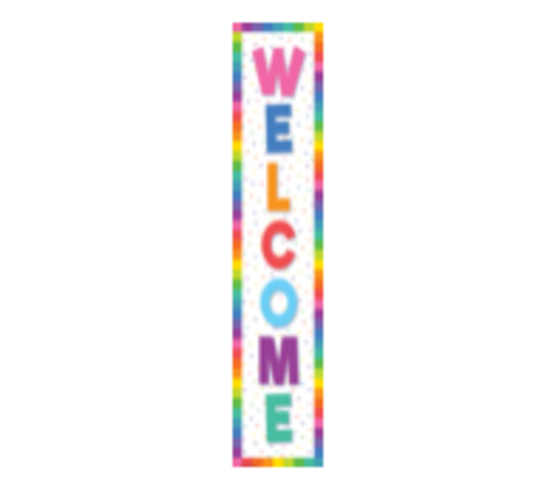 Colourful Welcome Banner