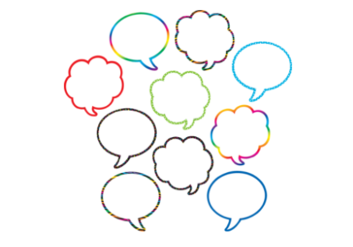 Teacher Created Resources Speech & Thought Bubbles Accents