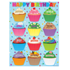 Cupcakes Happy Birthday Chart*