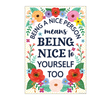 Being A Nice Person Positive Poster