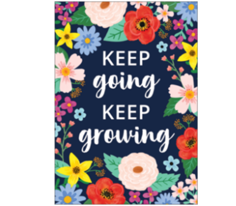 Keep Going, Keep Growing Positive Poster*