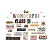 Wonderfully Wild Our Wonderful Class Mini Bulletin Board Set