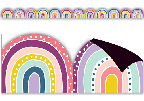 Teacher Created Resources Oh Happy Day Rainbows Magnetic Border