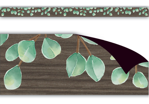 Teacher Created Resources Eucalyptus  Magnetic Border