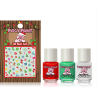 Santa's Sweetie  Gift Set Nail Piggy Paint*