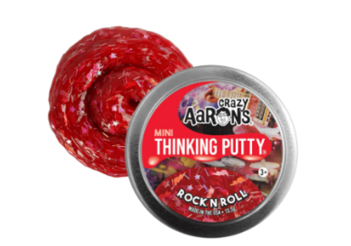Crazy Aaron's Mini Sunshine Thinking Putty - Rock N Roll Mini Tins