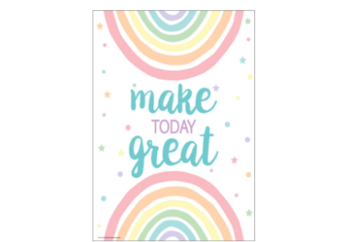 Teacher Created Resources Make Today Great Positive Poster*