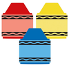 EUREKA Crayola Crayons Paper Cut-outs/Accents (D)