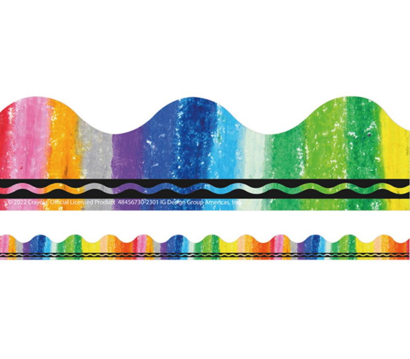 Crayola Rainbow Deco Trim (D)*