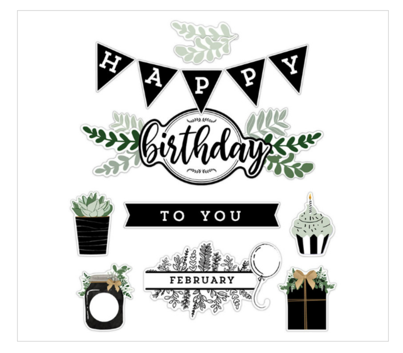 Farmhouse Birthday Bulletin Board Set