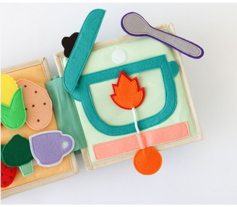 Montessori Creative Play Quiet Book - Nano*
