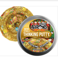 Crazy Aaron's Stocking Stuffer Sparkle Thinking Putty  Mini Tin