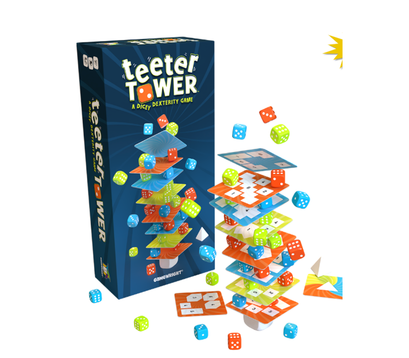 teeter Tower A  Dicey Dexterity Game