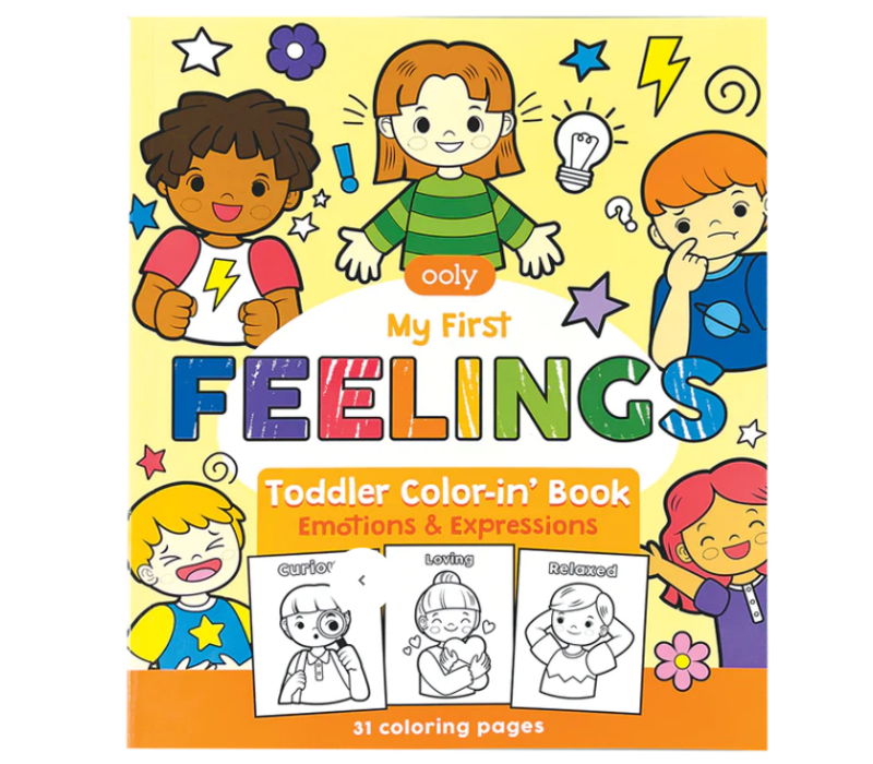 My First Feelings Toddler Colour-In Book