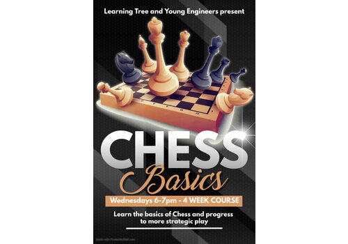 8 Week Chess Basics  - Wednesdays 6-7pm