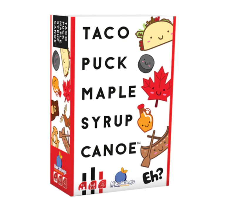 Taco Puck Maple Syrup Canoe Game