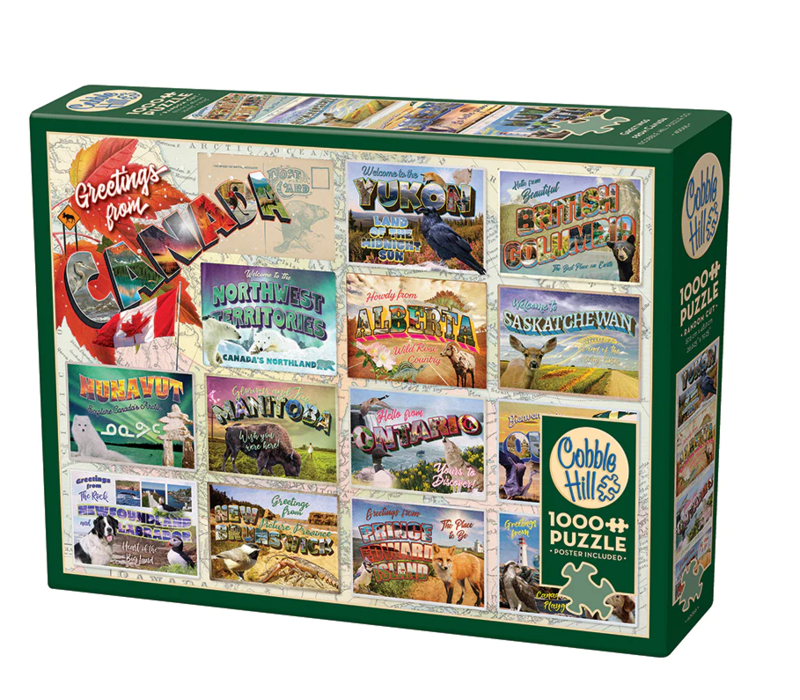 Greetings from Canada Puzzle - 1000 pieces Cobble Hill