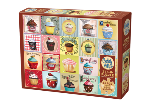 COBBLE HILL Cupcake Cafe - 275 pc jigsaw puzzle