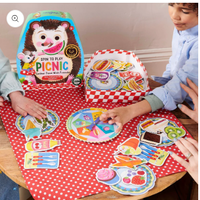 Spin to Play Picnic Gather Food With Friends! Game